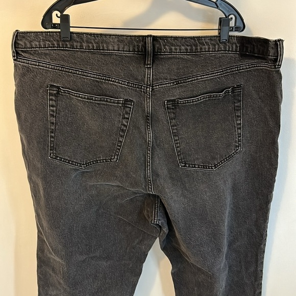 Abercrombie & Fitch The 90’s Straight Ultra High Rise Washed Black - Picture 7 of 9